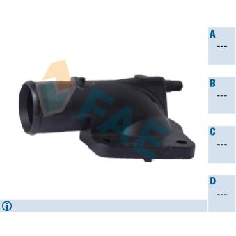 Bride de liquide de refroidissement FAE [54310]