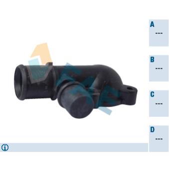 Bride de liquide de refroidissement FAE OEM 1336L2