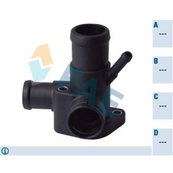Bride de liquide de refroidissement FAE OEM 1078250
