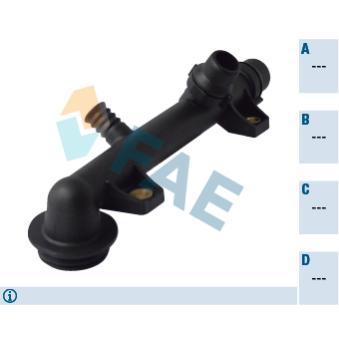 Bride de liquide de refroidissement FAE OEM 11531709232