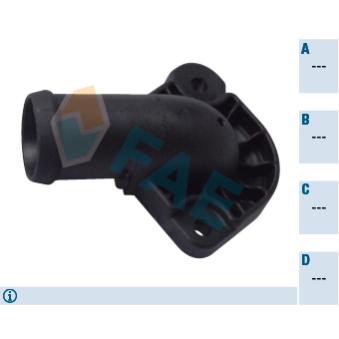 Bride de liquide de refroidissement FAE OEM 032121121K