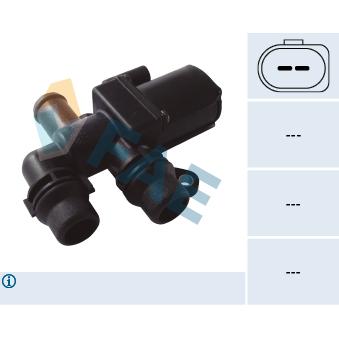 Vanne de regulation chauffage FAE 55001 pour CUPRA BORN 1.6 - 110cv