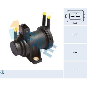 Transmetteur de pression, controle des gaz d'échappement FAE OEM 55206832