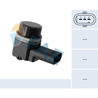 Capteur, aide au stationnement FAE OEM 1T0919297AGRU