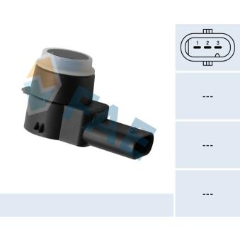 Capteur, aide au stationnement FAE OEM 2125420118