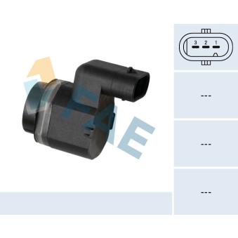 Capteur, aide au stationnement FAE OEM 284422146R