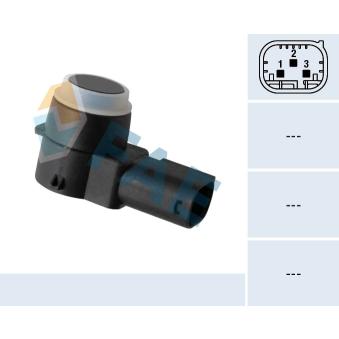 Capteur, aide au stationnement FAE OEM 1368915080