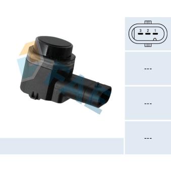 Capteur, aide au stationnement FAE OEM 156078588