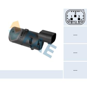 Capteur, aide au stationnement FAE OEM 7701062624