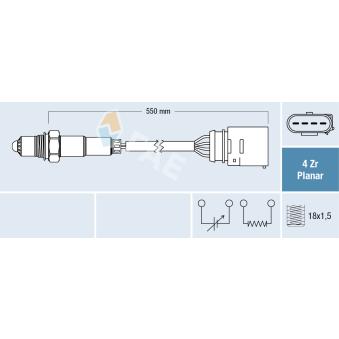 Sonde lambda FAE OEM 06A906262