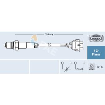 Sonde lambda FAE OEM 0855253