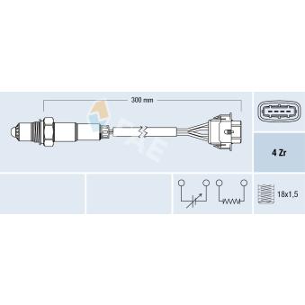 Sonde lambda FAE OEM 855361