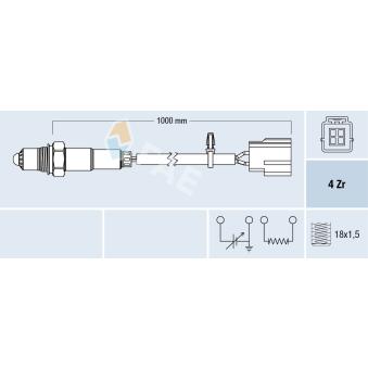 Sonde lambda FAE OEM L51018861B