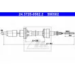 ATE 24.3728-0502.2 - Tirette à câble, commande d'embrayage