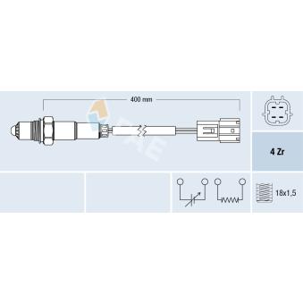 Sonde lambda FAE OEM 22690AX000