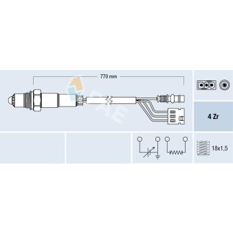 Sonde lambda FAE OEM 0005403917
