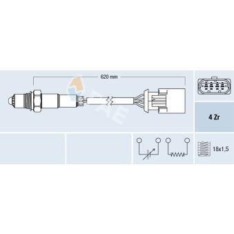 Sonde lambda FAE OEM MHK100728