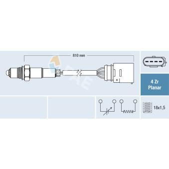 Sonde lambda FAE OEM 06C906265E