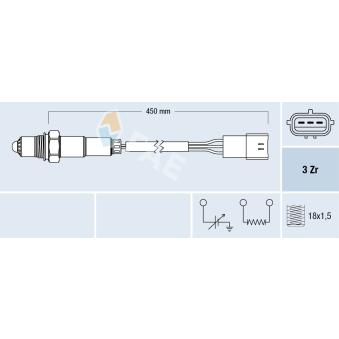 Sonde lambda FAE OEM KJ0118861