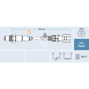 Sonde lambda FAE OEM 8946502270