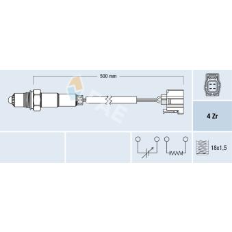 Sonde lambda FAE OEM 56029050AA