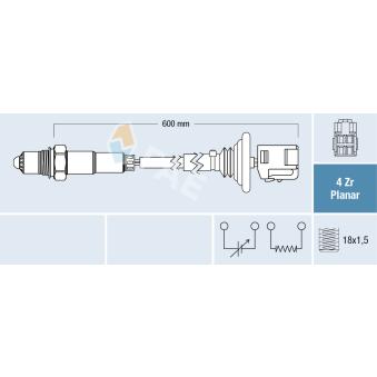 Sonde lambda FAE OEM 8946513040