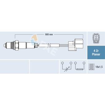 Sonde lambda FAE OEM 36531PWA902