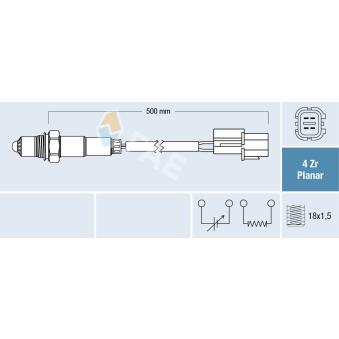 Sonde lambda FAE OEM 392102B040