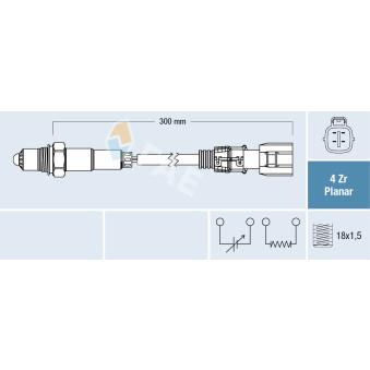 Sonde lambda FAE OEM 8946505190