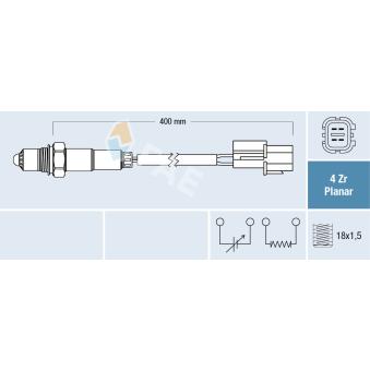 Sonde lambda FAE OEM 3921003020