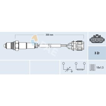 Sonde lambda FAE OEM 3921022017