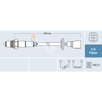 Sonde lambda FAE OEM 8946547070