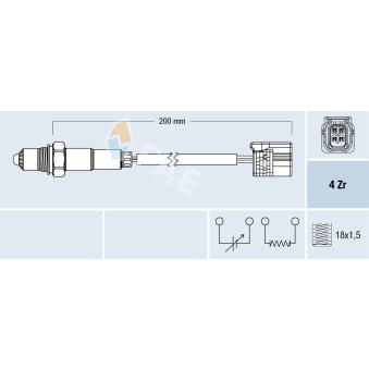 Sonde lambda FAE [77786]