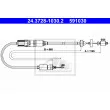 ATE 24.3728-1030.2 - Tirette à câble, commande d'embrayage