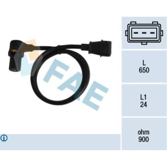 Capteur d'angle, vilebrequin FAE OEM 1811