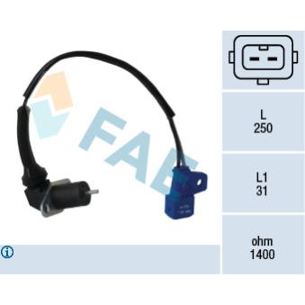 Capteur d'angle, vilebrequin FAE 79079