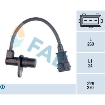 Générateur d'impulsions, volant moteur FAE OEM 96067317