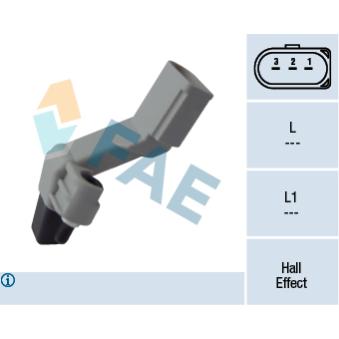 Capteur d'angle, vilebrequin FAE OEM mn980249