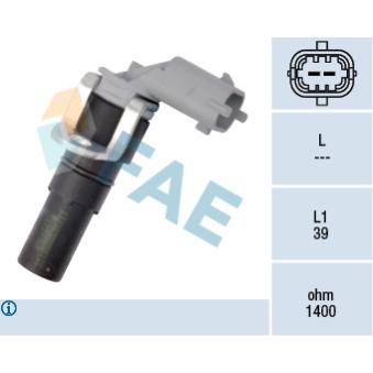 Capteur d'angle, vilebrequin FAE OEM 1238223