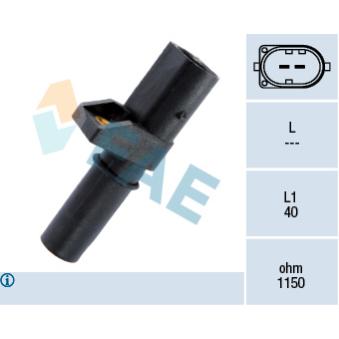 Capteur d'angle, vilebrequin FAE OEM 0031539628