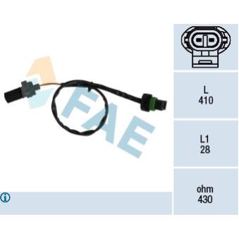 Capteur de vitesse de roue, boîte automatique FAE OEM 90348930