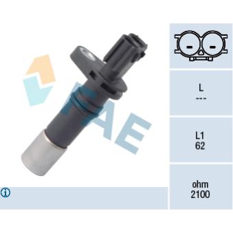 Capteur d'angle, vilebrequin FAE OEM PC819