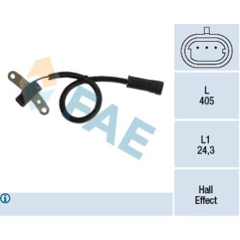 Capteur d'angle, vilebrequin FAE OEM 56027031