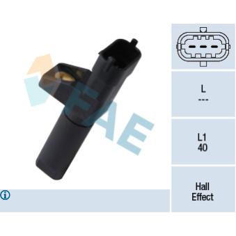 Capteur d'angle, vilebrequin FAE OEM 6421530728
