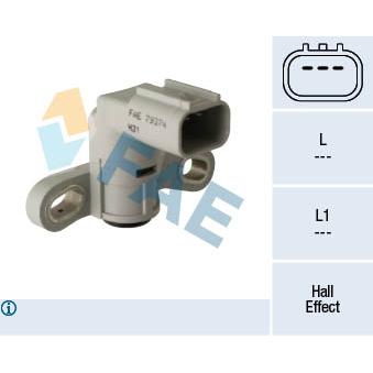 Capteur d'angle, vilebrequin FAE 79374