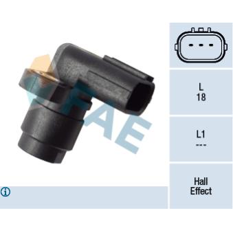 Capteur d'angle, vilebrequin FAE OEM PC605