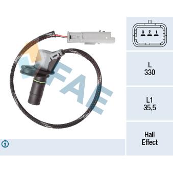 Capteur, position neutre (boîte manuelle) FAE [79464]