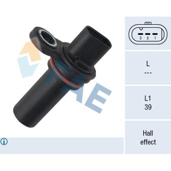Capteur d'angle, vilebrequin FAE 79471