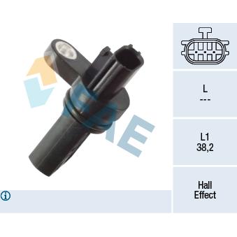 Capteur d'angle, vilebrequin FAE OEM B37316N27K