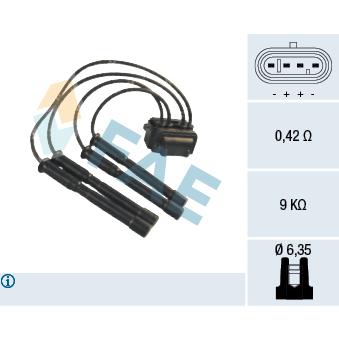 Bobine d'allumage FAE OEM 2244800QAD